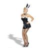 View Item Adult Ladies Uk 10-12 4 Piece Sexy Bunny Girl Rabbit Fancy Dress Costume